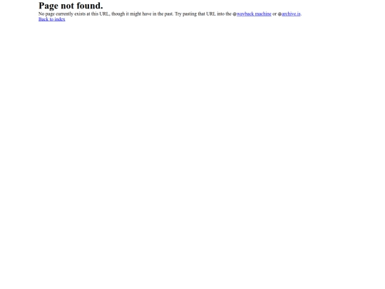 not_found screenshot