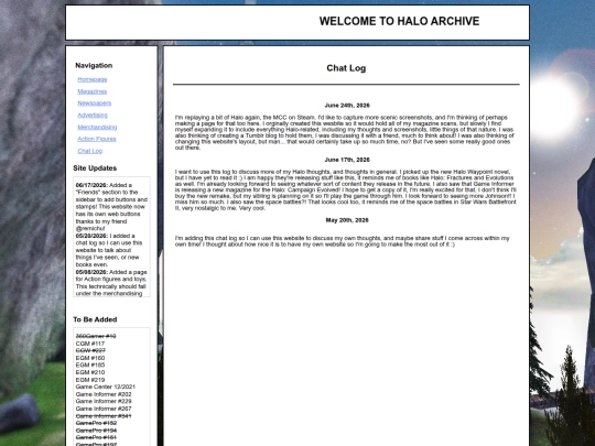 ChatLog screenshot
