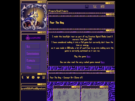 ProjectPages/SmallProjects screenshot