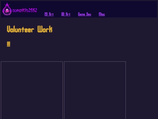 volunteerwork screenshot