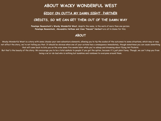 west_about screenshot