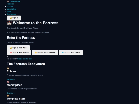 auth/callback screenshot