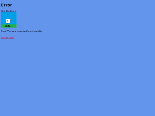 not_found screenshot