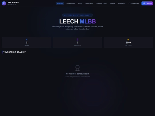 tournament screenshot