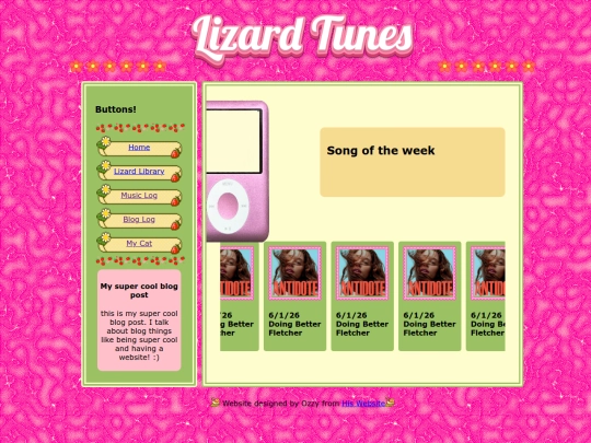 MusicZone screenshot