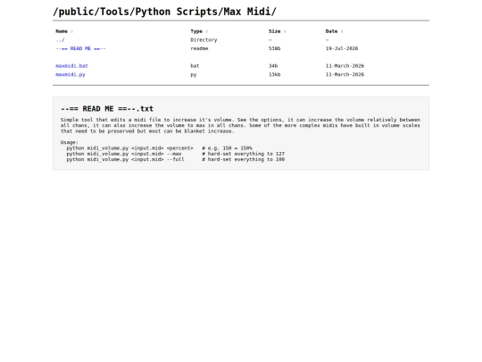 files/Tools/Python Scripts/Max Midi screenshot