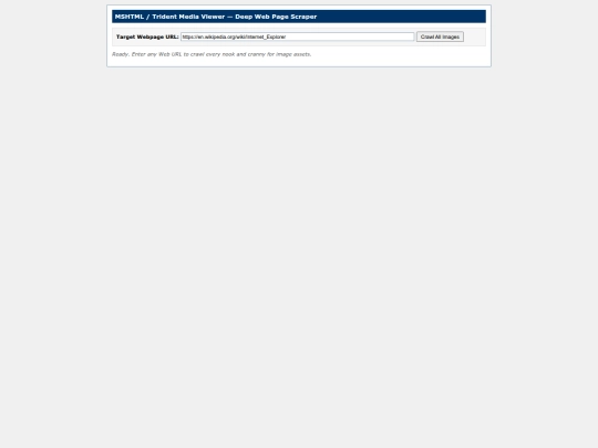 testing screenshot