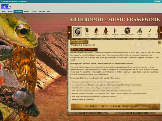 framework screenshot
