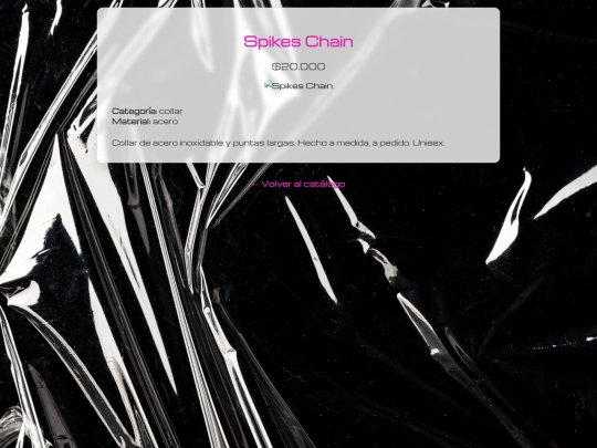 producto/spikes-chain screenshot