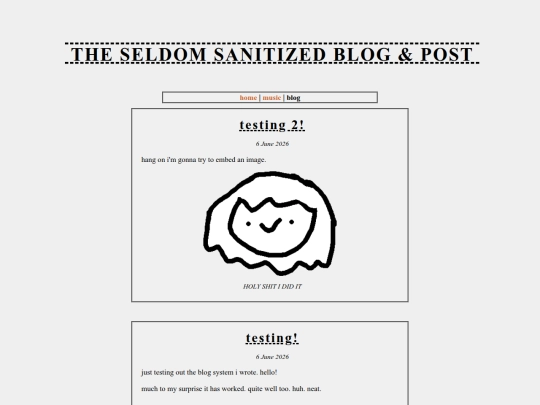blog screenshot