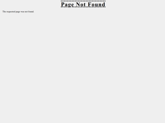 not_found screenshot