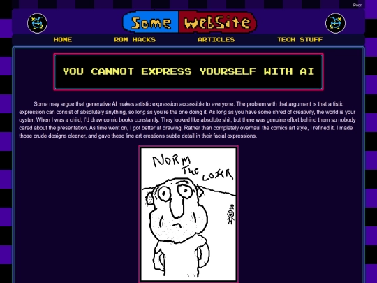 article/norom screenshot