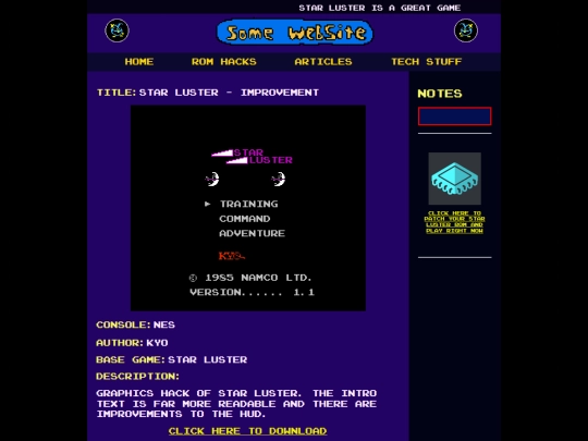 starluster screenshot