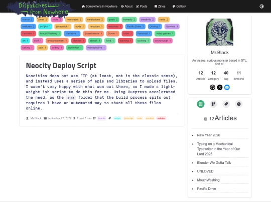 tag/scripts screenshot