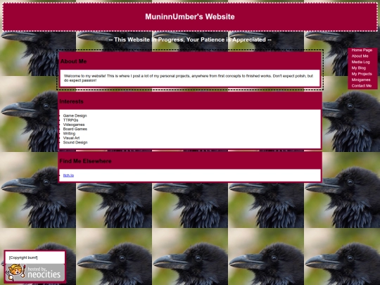 aboutme screenshot