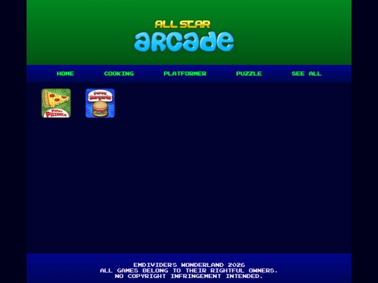 allstararcade/cooking screenshot