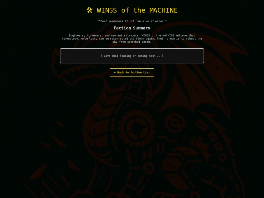 factions/09_wom screenshot
