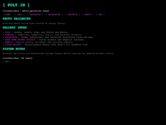 galleries screenshot