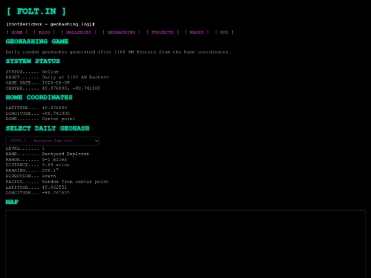 geohashing screenshot