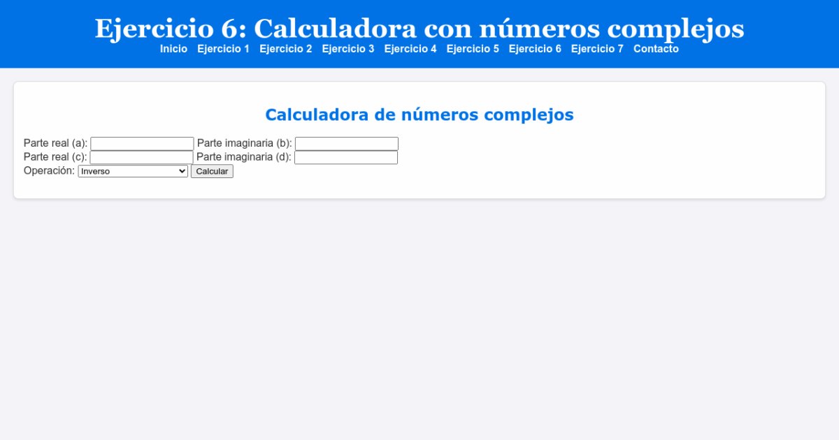 Ejercicio Calculadora Con N Meros Complejos