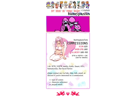 comms screenshot