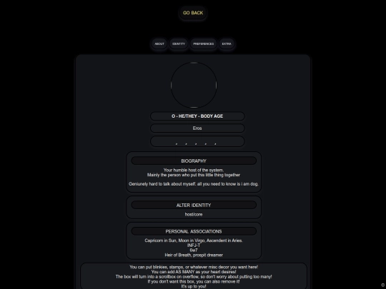 ohost screenshot