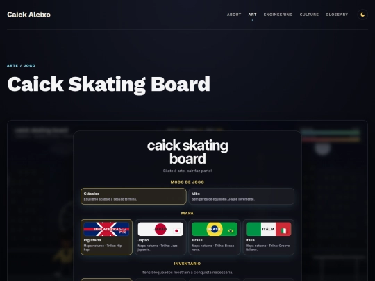 games/skatingboard screenshot