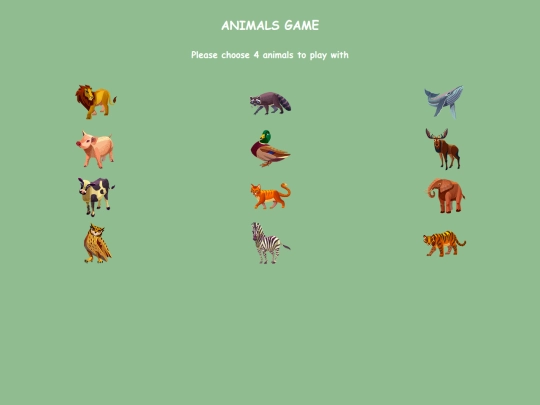 0ff0/animalsgame screenshot