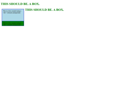test screenshot