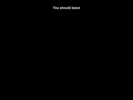 leave screenshot