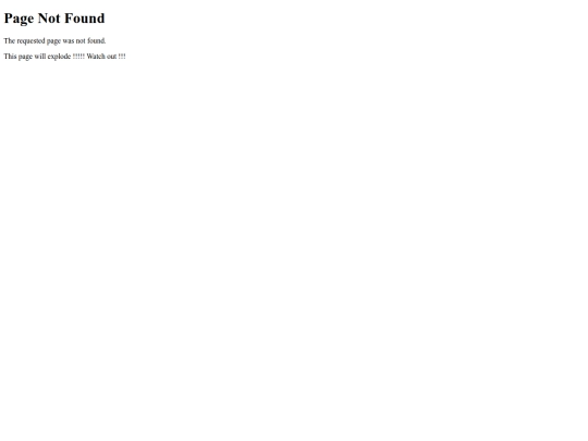 main/not_found screenshot