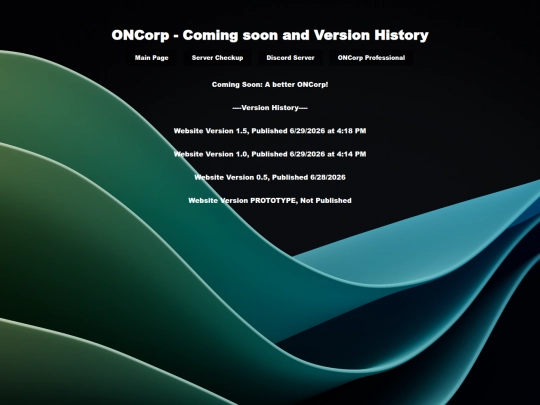 comingandversion screenshot