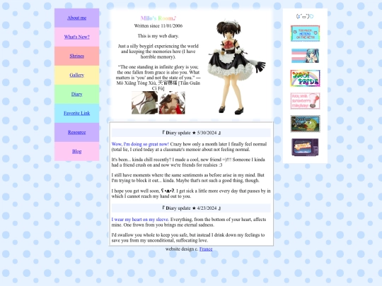 diary screenshot