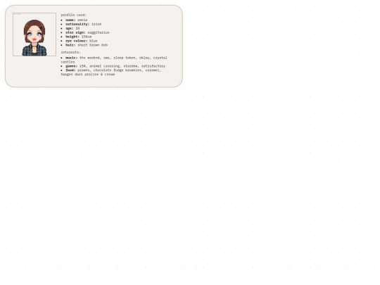 pages/about screenshot