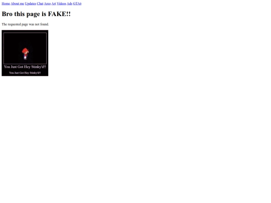 not_found screenshot