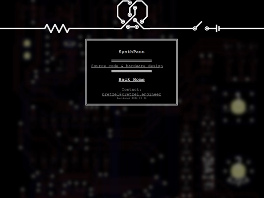 synthpass screenshot