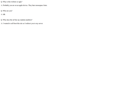js/faq screenshot