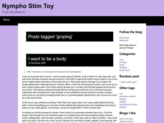 tag/groping screenshot