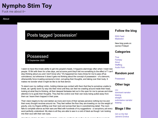 tag/possession screenshot