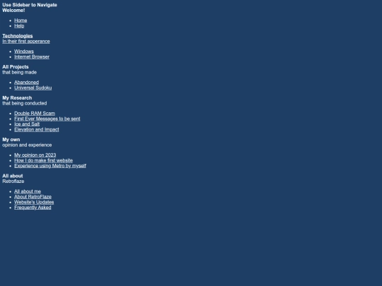 sidebar screenshot