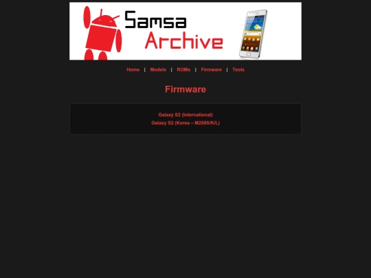 firmware screenshot