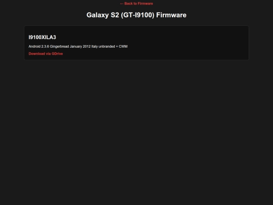 fw_i9100 screenshot