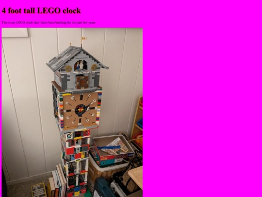 legoclock screenshot