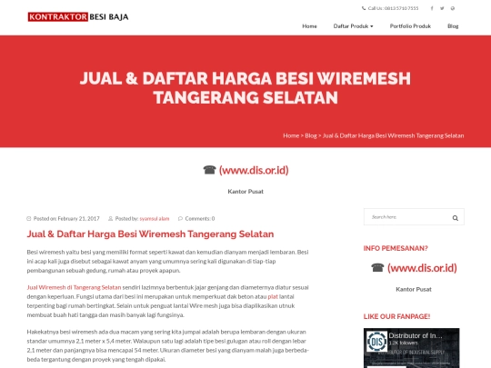 jual-wiremesh-tangerang-selatan screenshot