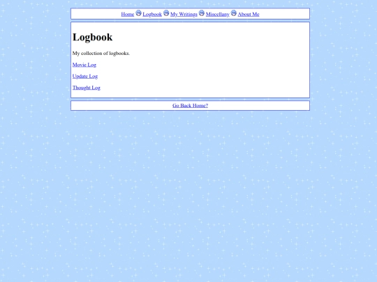 logbook screenshot