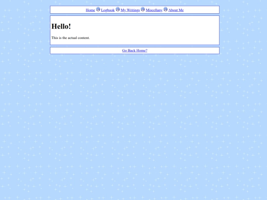 test screenshot