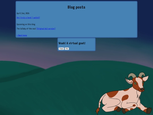 blogposts screenshot
