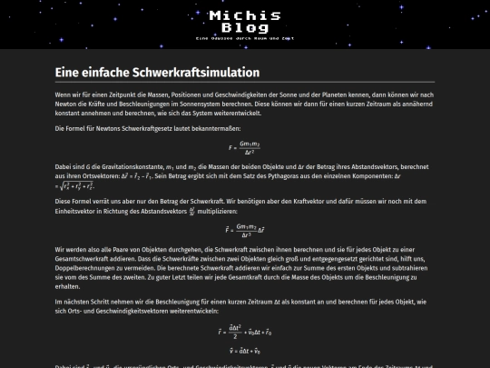 posts/schwerkraft screenshot