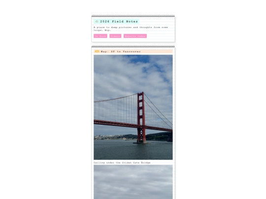 fieldnotes screenshot