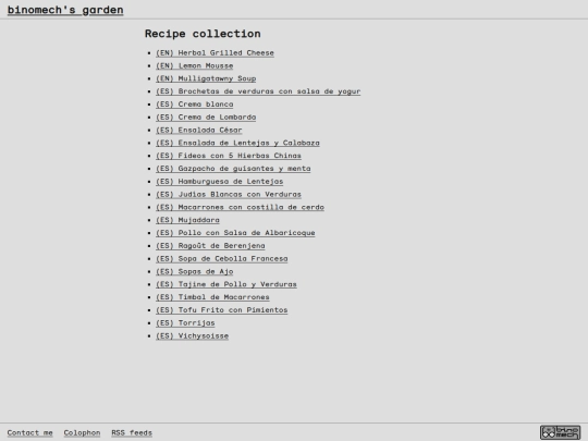 recipes screenshot